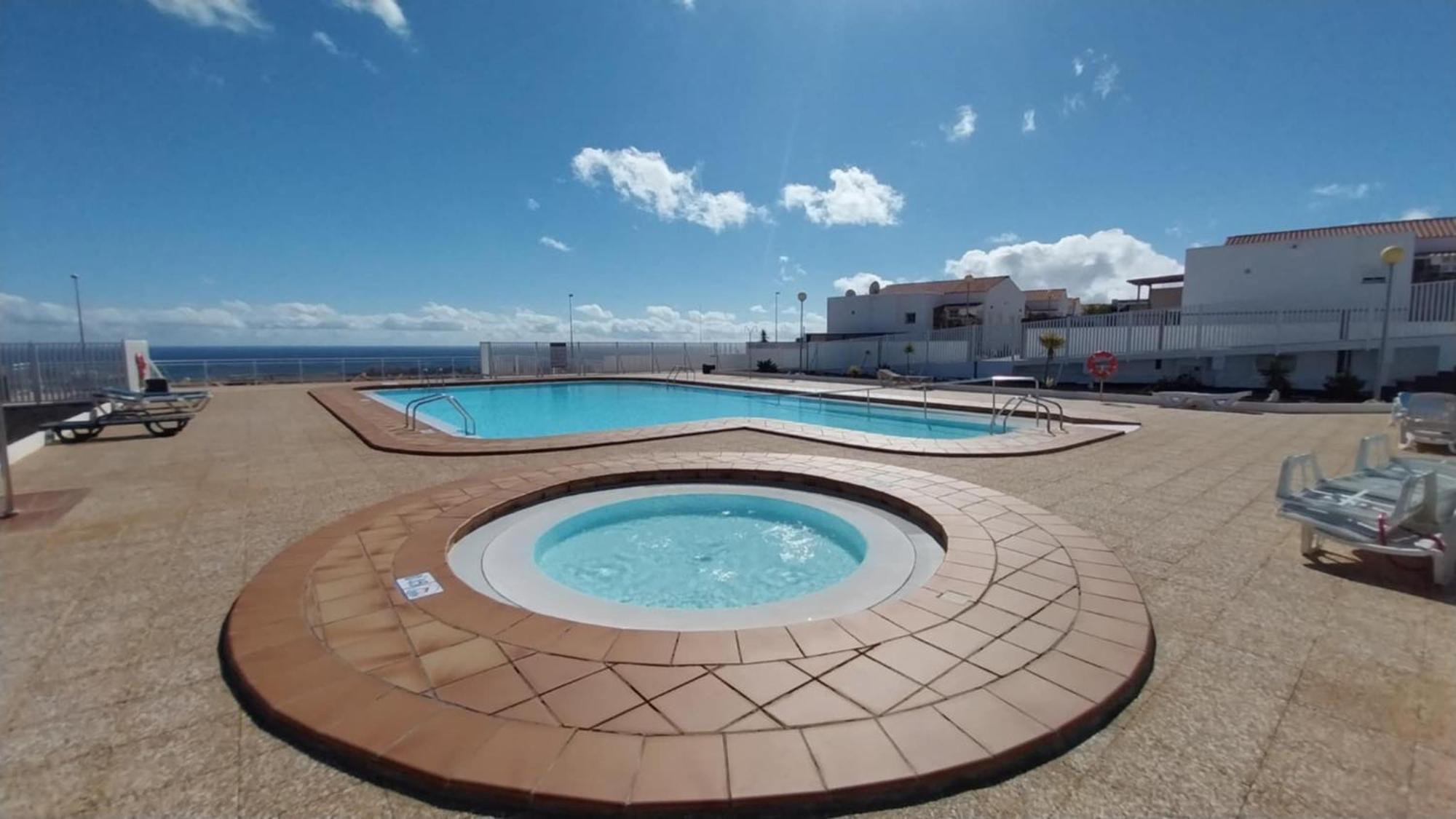 Maison Vue Mer Avec Piscine Caleta De Fuste Eksteriør billede