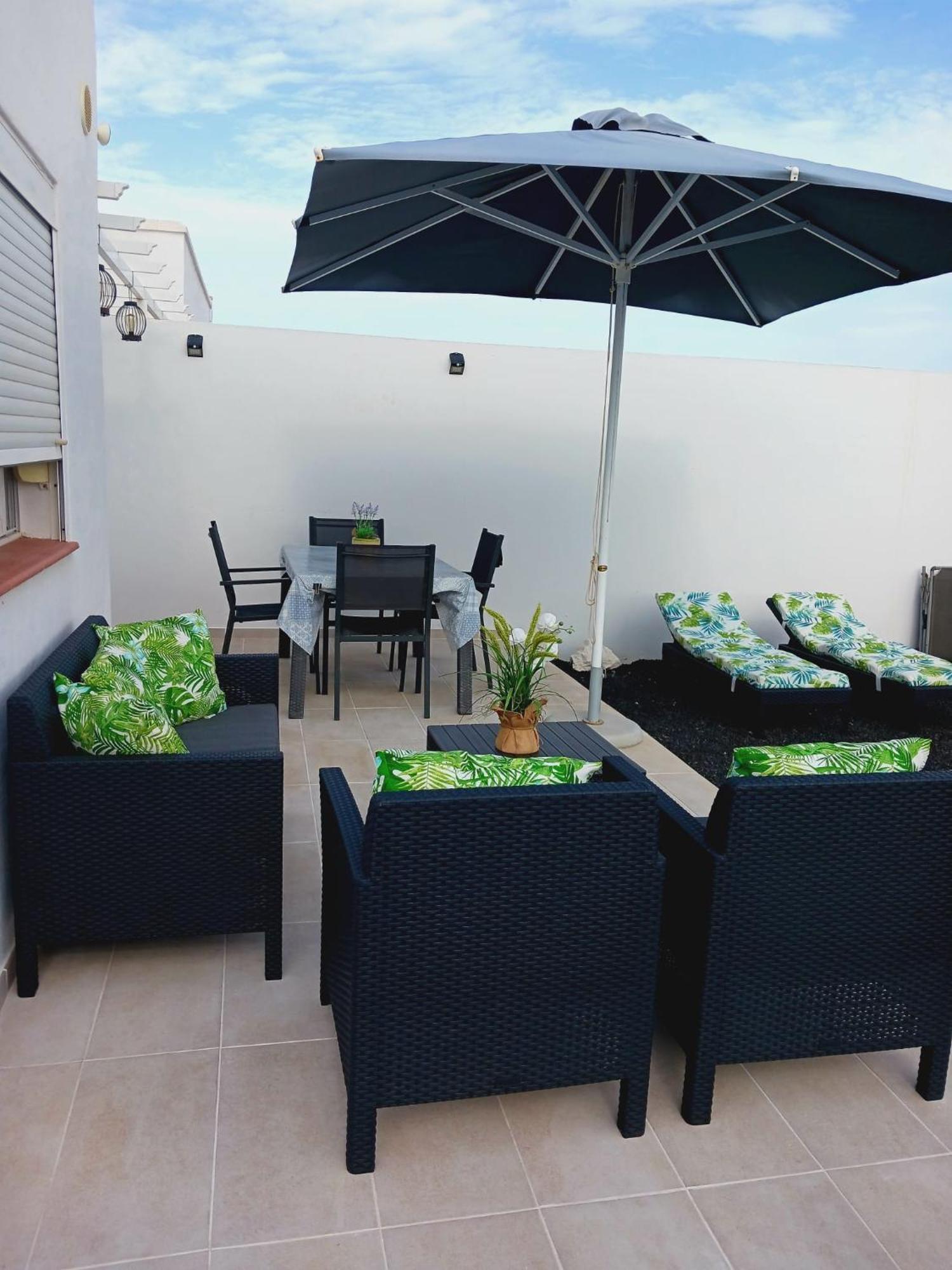 Maison Vue Mer Avec Piscine Caleta De Fuste Eksteriør billede